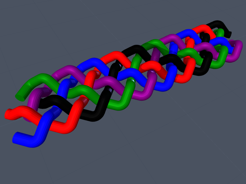 Weaving 3D object